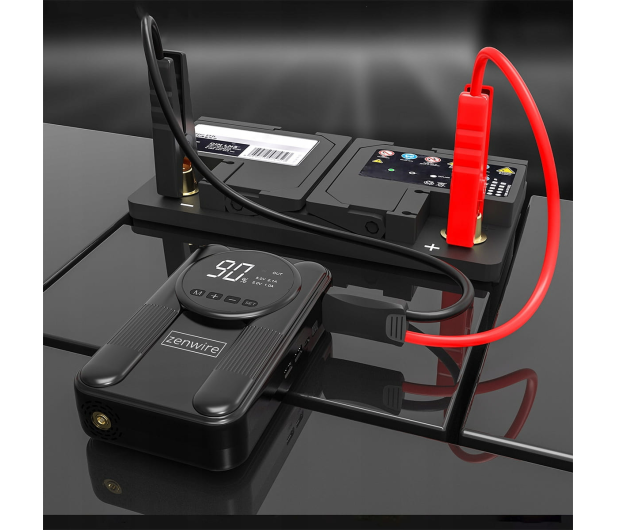 Zenwire Urządzenie Rozruchowe Powerbank 12000mah Jump Starter CYD14 - 1604682 - zdjęcie 4